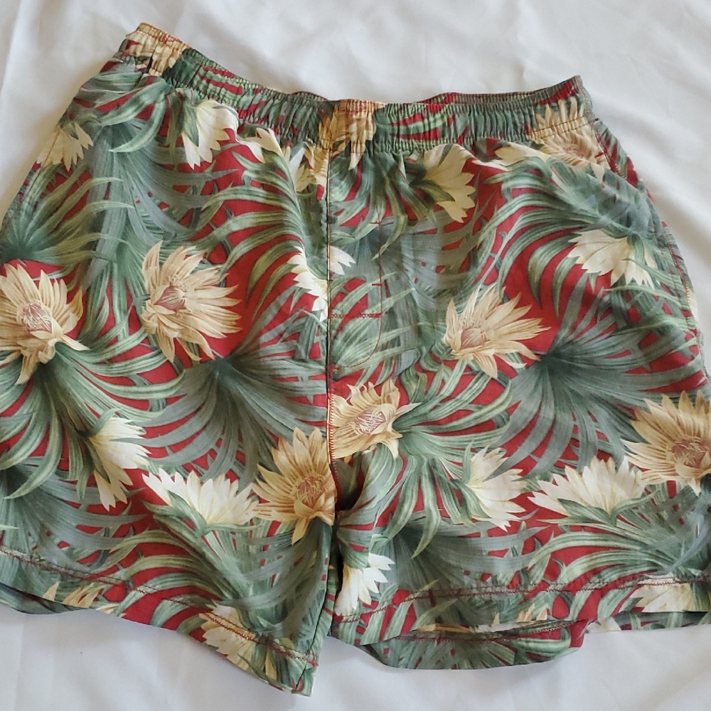 Tropical Floral Print Shorts